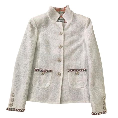 tweed mantel chanel|Chanel 2020 Tweed Pattern Jacket .